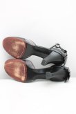 画像5: ヴィヴィアンウエストウッド 中古 / タータンチェックタッセルパンプス 38（24cm相当） 黒ｘ灰  H-25-09-28-072-sh-OD-ZH (5)