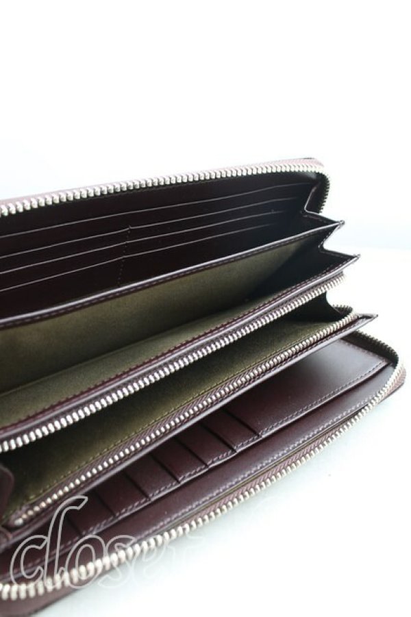 画像4: ヴィヴィアンウエストウッド 中古 / エンベロープラウンドファスナー長財布  茶  H-25-09-28-074-wa-OD-ZH (4)