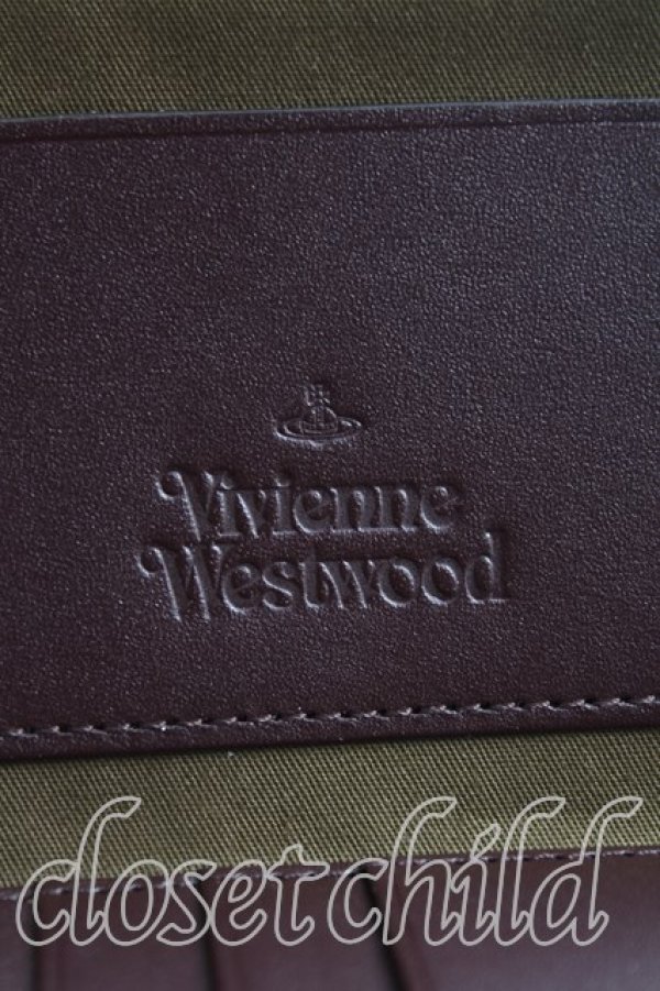 画像5: ヴィヴィアンウエストウッド 中古 / エンベロープラウンドファスナー長財布  茶  H-25-09-28-074-wa-OD-ZH (5)