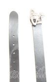 画像2: ヴィヴィアンウエストウッド 中古 / オーブバックルベルト  ガンメタｘ黒  H-25-09-28-078-gd-OD-ZH (2)