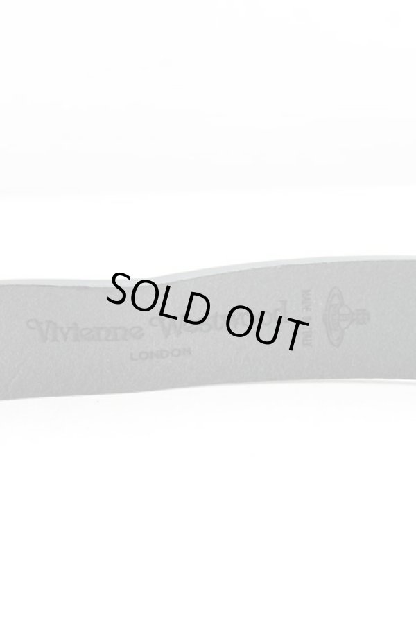 画像5: ヴィヴィアンウエストウッド 中古 / オーブバックルベルト  ガンメタｘ黒  H-25-09-28-078-gd-OD-ZH (5)