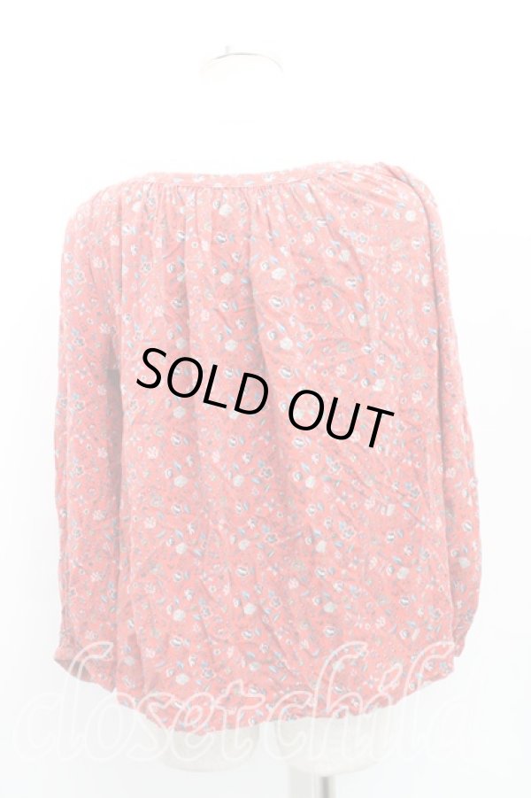 画像2: ヴィヴィアンウエストウッド 中古 / リバティーシャーリングブラウス 42（11号） ピンク  H-25-09-28-009-bl-OD-ZH (2)