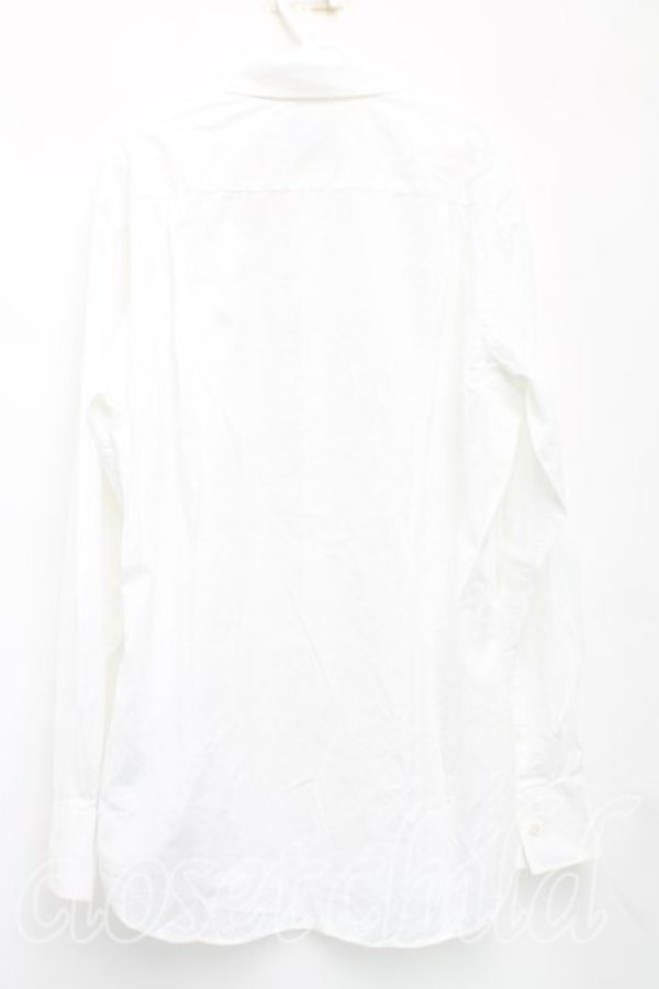 画像2: ヴィヴィアンウエストウッド 中古 / カラーオーブ刺繍長袖シャツ 50（メンズXL） 白  H-25-09-28-010-bl-OD-ZH (2)