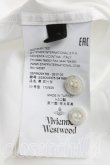 画像4: ヴィヴィアンウエストウッド 中古 / カラーオーブ刺繍長袖シャツ 50（メンズXL相当） 白  H-25-09-28-010-bl-OD-ZH (4)