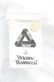 画像4: ヴィヴィアンウエストウッド 中古 / Palaceコラボテディベアシャツ S 白ｘ青  H-25-09-28-011-bl-OD-ZH (4)