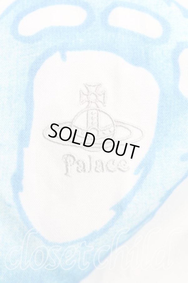 画像6: ヴィヴィアンウエストウッド 中古 / Palaceコラボテディベアシャツ S 白ｘ青  H-25-09-28-011-bl-OD-ZH (6)