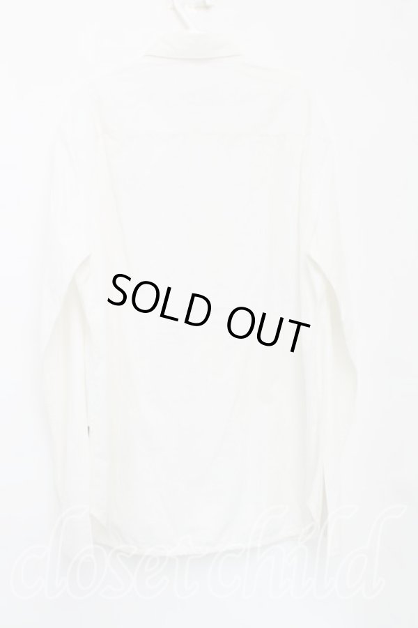 画像2: ANGLOMANIA 中古 / カットラス刺繍クラシックシャツ L 白  H-25-09-28-012-bl-OD-ZH (2)