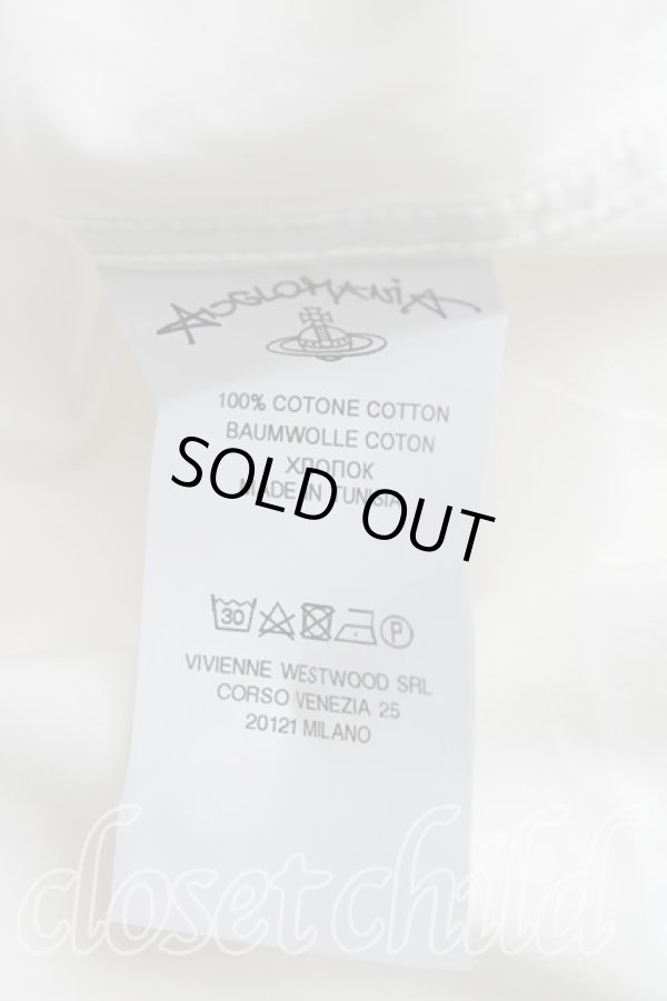 画像4: ANGLOMANIA 中古 / カットラス刺繍クラシックシャツ L 白  H-25-09-28-012-bl-OD-ZH (4)