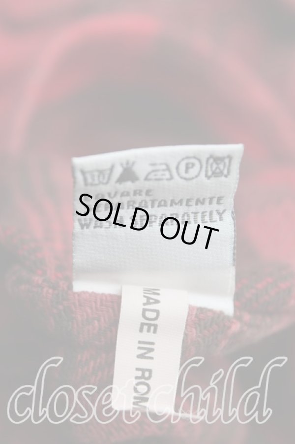 画像5: ヴィヴィアンウエストウッド 中古 / カラーオーブ刺繍ネルシャツ M 赤  H-25-09-28-013-bl-OD-ZH (5)