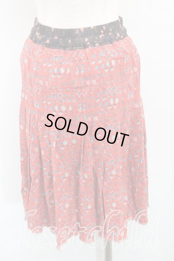 画像2: ヴィヴィアンウエストウッド 中古 / リバティースカート I(7号） 赤  H-25-09-28-015-sk-OD-ZH (2)