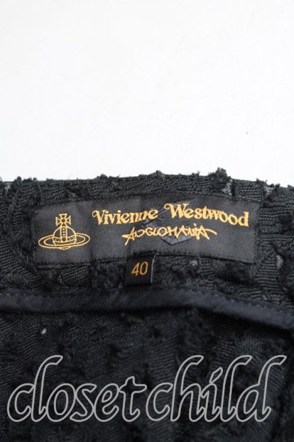 画像3: ANGLOMANIA 中古 / カット＆スラッシュ台形スカート 40（9号） 黒  H-25-09-28-018-sk-OD-ZH (3)