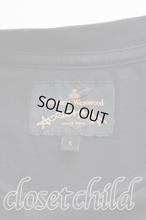 画像3: ANGLOMANIA 中古 / BOXY　Tシャツ S 黒  H-25-09-28-019-ts-OD-ZH (3)