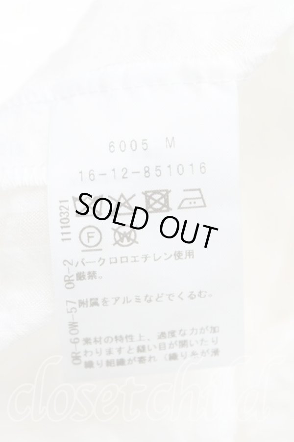 画像4: ヴィヴィアンウエストウッド 中古 / コットンシルクシースルーチェックパフスリーブセーラーシャツ 00（ワンサイズ） 白  H-25-10-05-020-bl-OD-ZH (4)