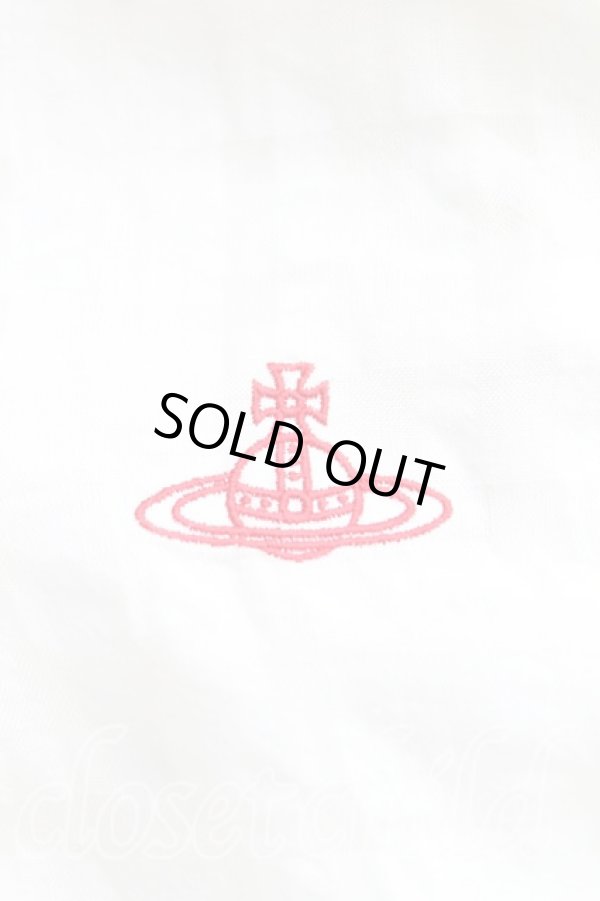 画像6: ヴィヴィアンウエストウッド 中古 / コットンシルクシースルーチェックパフスリーブセーラーシャツ 00（ワンサイズ） 白  H-25-10-05-020-bl-OD-ZH (6)