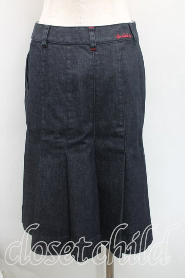 画像2: ヴィヴィアンウエストウッド 中古 / プリーツデニムスカート 1（7号） インディゴ  H-25-10-05-023-sk-OD-ZH (2)