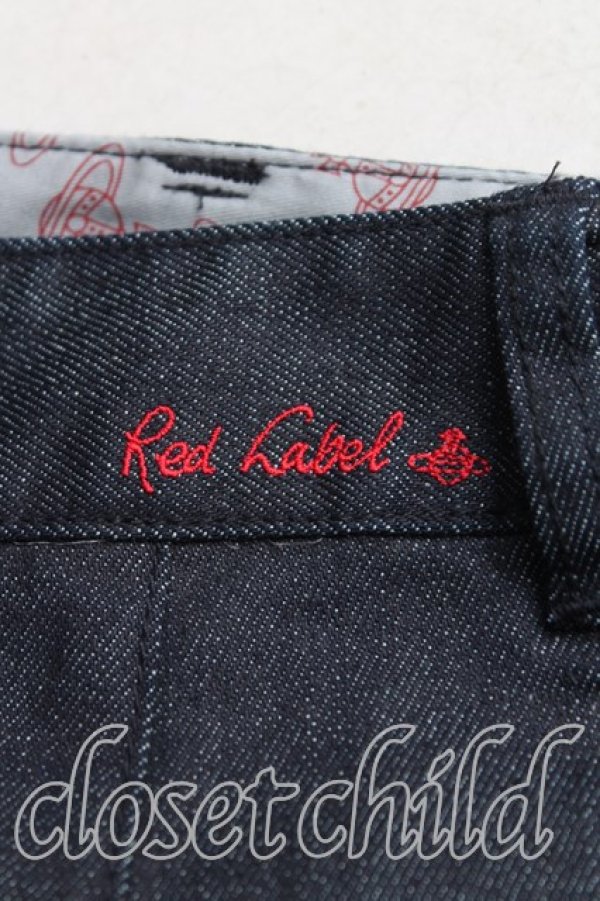 画像6: ヴィヴィアンウエストウッド 中古 / プリーツデニムスカート 1（7号） インディゴ  H-25-10-05-023-sk-OD-ZH (6)