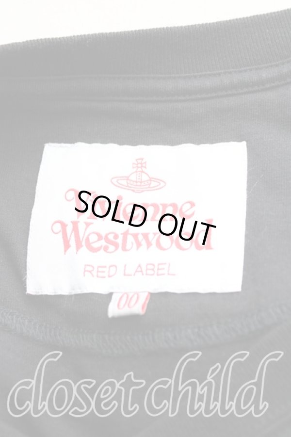 画像3: ヴィヴィアンウエストウッド 中古 / トリプルレイヤーORBラウンドヘムTシャツ 00（ワンサイズ） 黒  H-25-10-05-028-ts-OD-ZH (3)