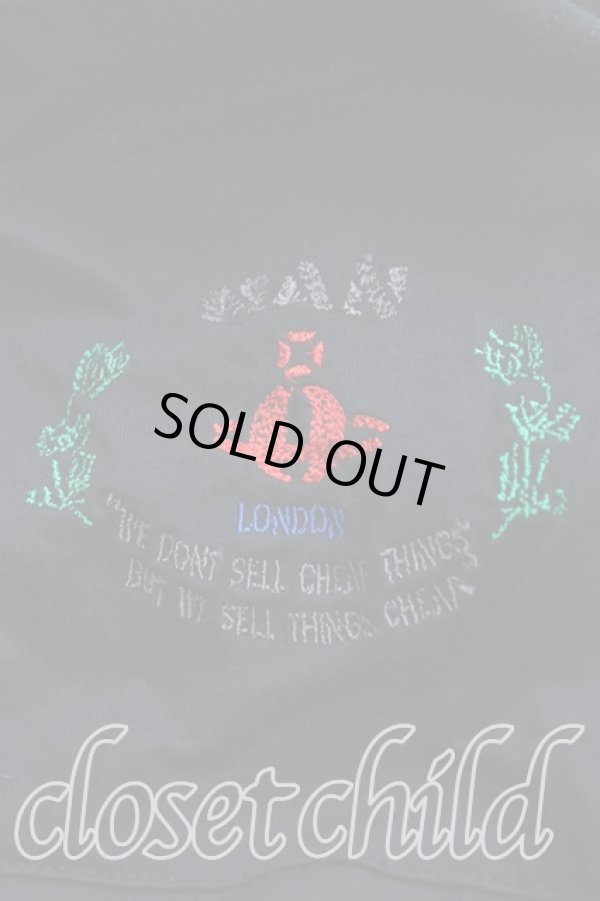 画像5: ヴィヴィアンウエストウッド MAN 中古 / ORBボックスTシャツ FREE 黒  H-25-10-05-029-ts-OD-ZH (5)