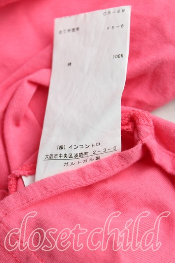 画像5: ヴィヴィアンウエストウッド 中古 / サティアptTシャツ XS ピンク  H-25-10-05-030-ts-OD-ZH (5)