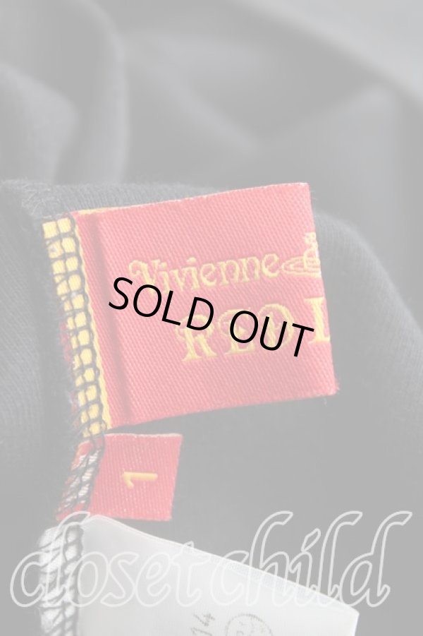 画像3: ヴィヴィアンウエストウッド 中古 / T.F.T.LスカルTシャツ 1（7号） 黒  H-25-10-05-032-ts-OD-ZH (3)