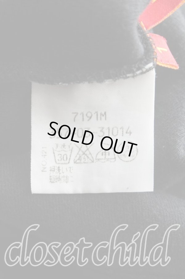 画像4: ヴィヴィアンウエストウッド 中古 / T.F.T.LスカルTシャツ 1（7号） 黒  H-25-10-05-032-ts-OD-ZH (4)