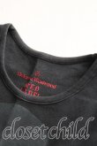 画像6: ヴィヴィアンウエストウッド 中古 / T.F.T.LスカルTシャツ 1（7号相当） 黒  H-25-10-05-032-ts-OD-ZH (6)