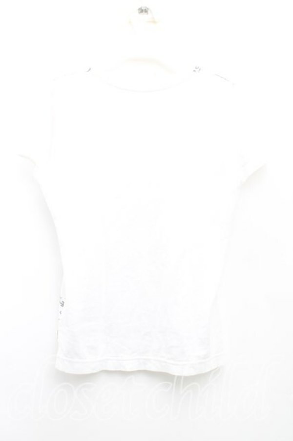 画像2: ヴィヴィアンウエストウッド 中古 / 星座ptTシャツ 2（9号） 白  H-25-10-05-035-ts-IN-ZH (2)