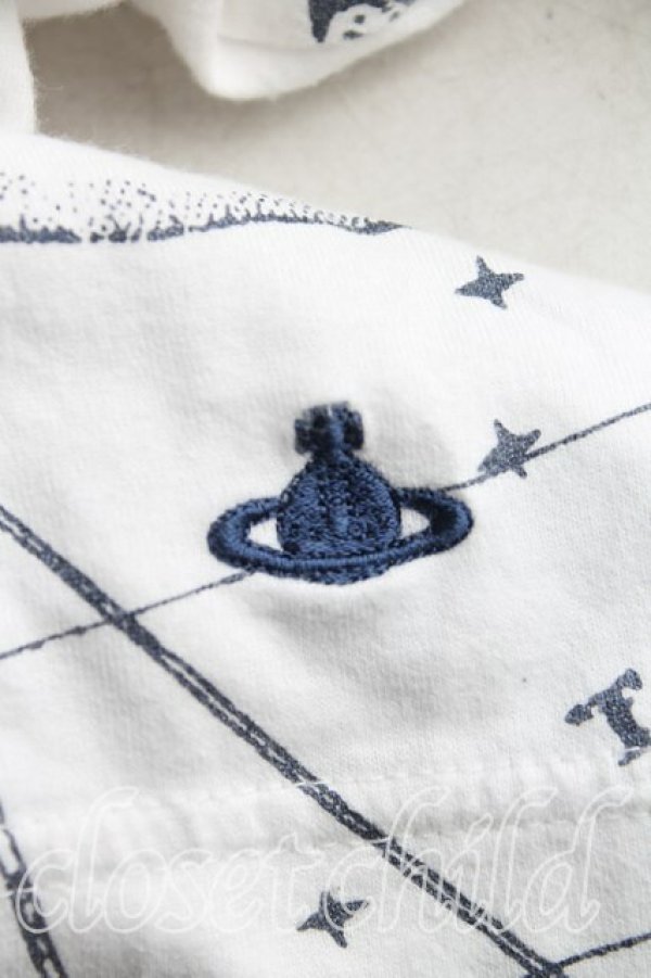 画像6: ヴィヴィアンウエストウッド 中古 / 星座ptTシャツ 2（9号） 白  H-25-10-05-035-ts-IN-ZH (6)