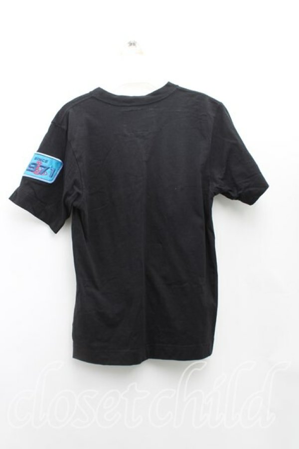 画像2: ヴィヴィアンウエストウッド MAN 中古 / BUY LESS CHOOSE WELL Tシャツ 38(S) 黒  H-25-10-05-036-ts-IN-ZH (2)