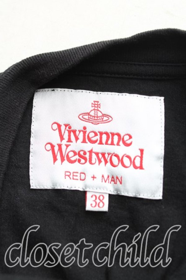 画像3: ヴィヴィアンウエストウッド MAN 中古 / BUY LESS CHOOSE WELL Tシャツ 38(S) 黒  H-25-10-05-036-ts-IN-ZH (3)