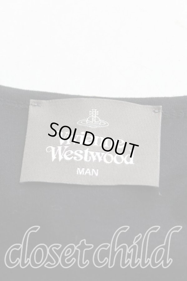 画像3: ヴィヴィアンウエストウッド MAN 中古 / オーブptBIGTシャツ FREE 黒  H-25-10-05-039-to-OD-ZH (3)