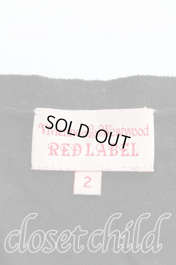 画像3: ヴィヴィアンウエストウッド 中古 / エッセンシャルオーブカーディガン 2（9号） 黒  H-25-10-05-043-to-OD-ZH (3)