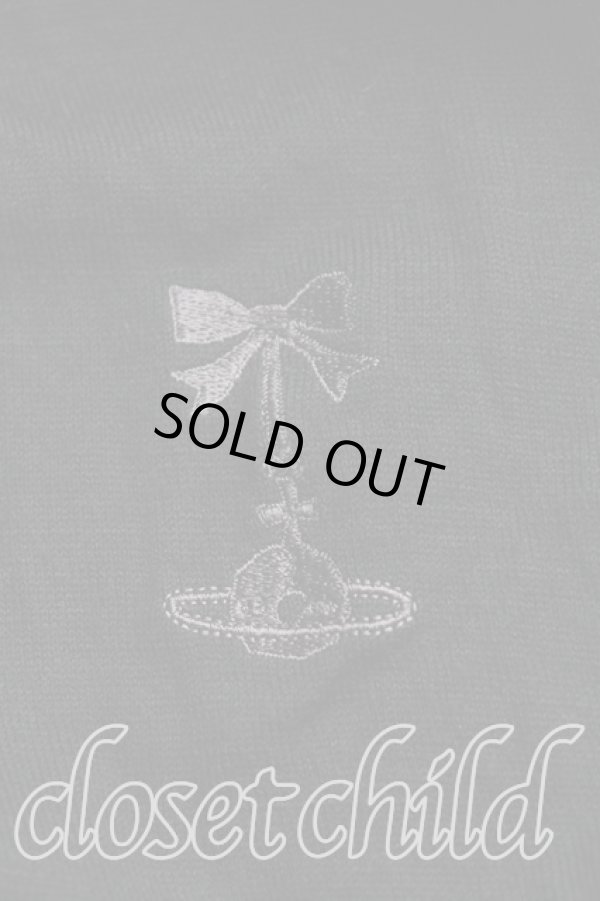 画像6: ヴィヴィアンウエストウッド 中古 / エッセンシャルオーブカーディガン 2（9号） 黒  H-25-10-05-043-to-OD-ZH (6)