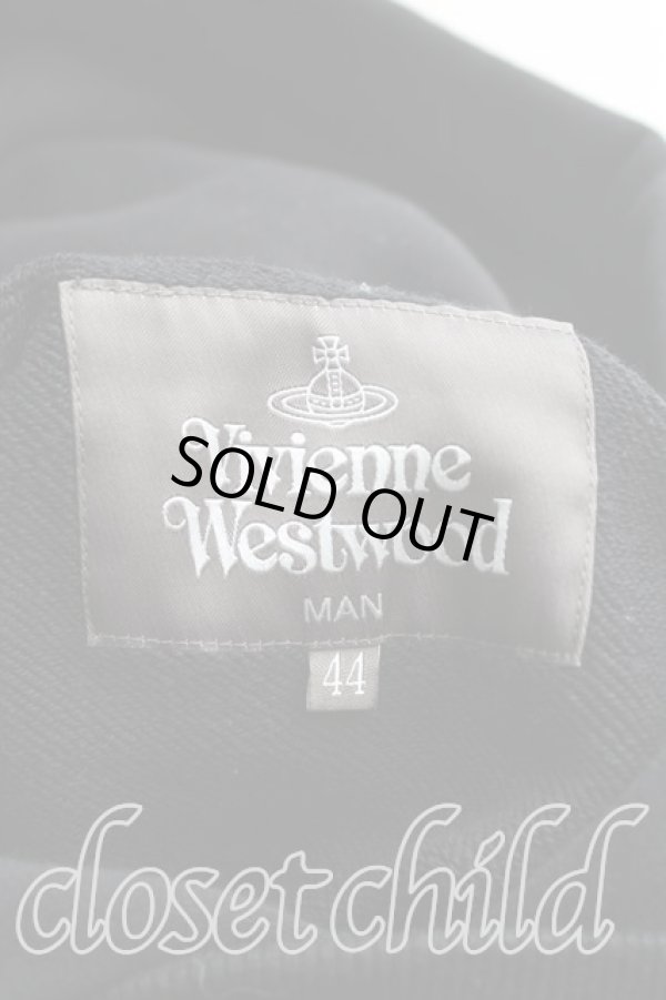 画像3: ヴィヴィアンウエストウッド MAN 中古 / ワンポイントオーブパーカー 44（メンズS） 黒  H-25-10-05-048-to-OD-ZH (3)