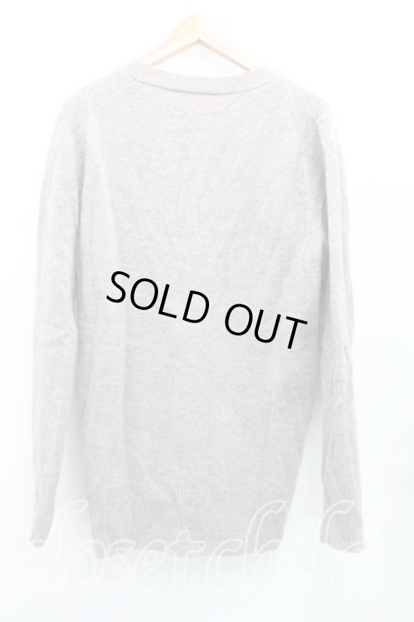 画像2: ヴィヴィアンウエストウッド MAN 中古 / BLCW HEART　Vネックカーディガン 44（メンズS） 茶  H-25-10-05-051-to-OD-ZH (2)