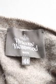 画像3: ヴィヴィアンウエストウッド MAN 中古 / BLCW HEART　Vネックカーディガン 44（メンズS相当） 茶  H-25-10-05-051-to-OD-ZH (3)