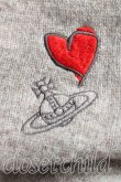 画像5: ヴィヴィアンウエストウッド MAN 中古 / BLCW HEART　Vネックカーディガン 44（メンズS相当） 茶  H-25-10-05-051-to-OD-ZH (5)