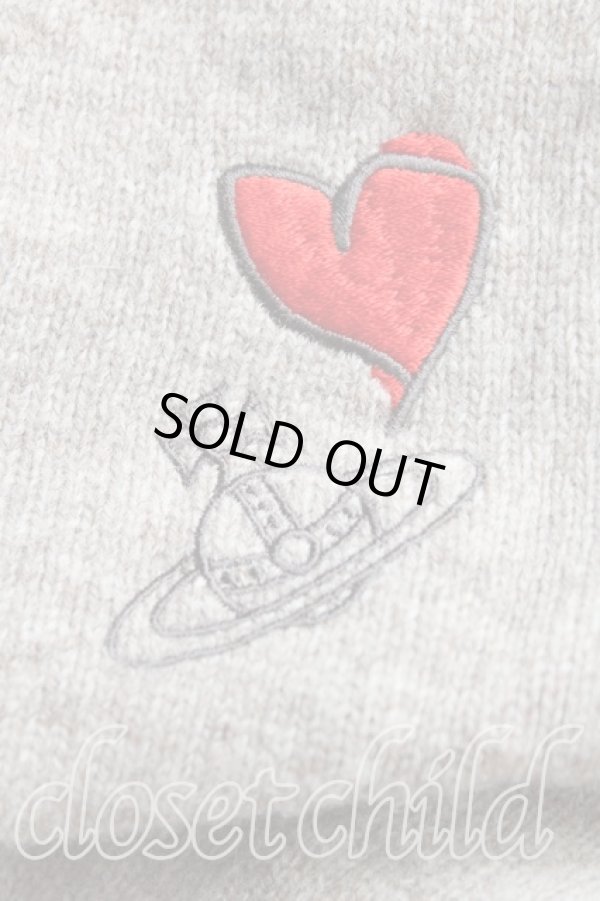 画像5: ヴィヴィアンウエストウッド MAN 中古 / BLCW HEART　Vネックカーディガン 44（メンズS） 茶  H-25-10-05-051-to-OD-ZH (5)