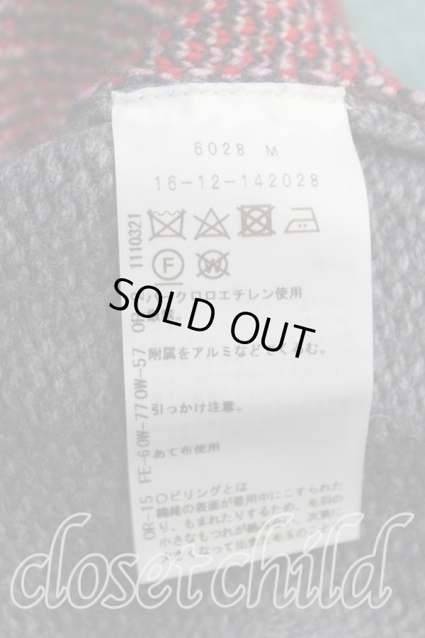画像4: ヴィヴィアンウエストウッド 中古 / パッチワークチャンキーニット 00（ワンサイズ） 灰  H-25-10-05-053-to-OD-ZH (4)