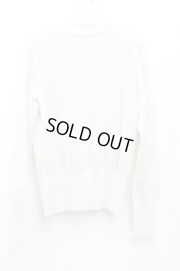 画像2: ヴィヴィアンウエストウッド 中古 / オーブステッチシースルーカーディガン 00（ワンサイズ） 灰  H-25-10-05-055-to-OD-ZH (2)