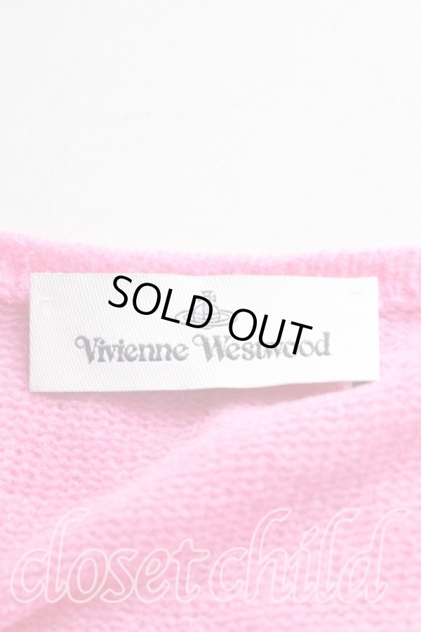 画像3: ヴィヴィアンウエストウッド 中古 / DISTRESSED VEST S/M ピンク  H-25-10-05-057-to-OD-ZH (3)