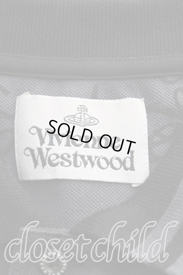 画像3: ヴィヴィアンウエストウッド 中古 / クラシックポロ S 灰ｘ黒  H-25-10-05-059-to-OD-ZH (3)