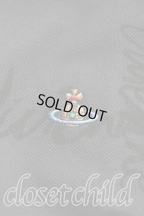 画像7: ヴィヴィアンウエストウッド 中古 / クラシックポロ S 灰ｘ黒  H-25-10-05-059-to-OD-ZH (7)