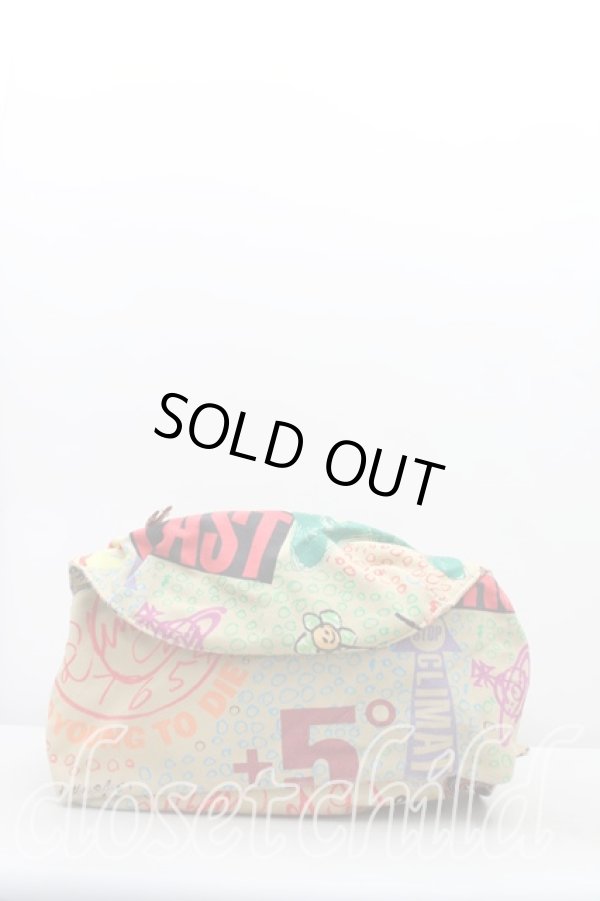 画像3: ヴィヴィアンウエストウッド 中古 / パッケージングバックパック  マルチ  H-25-10-05-070-ba-OD-ZH (3)