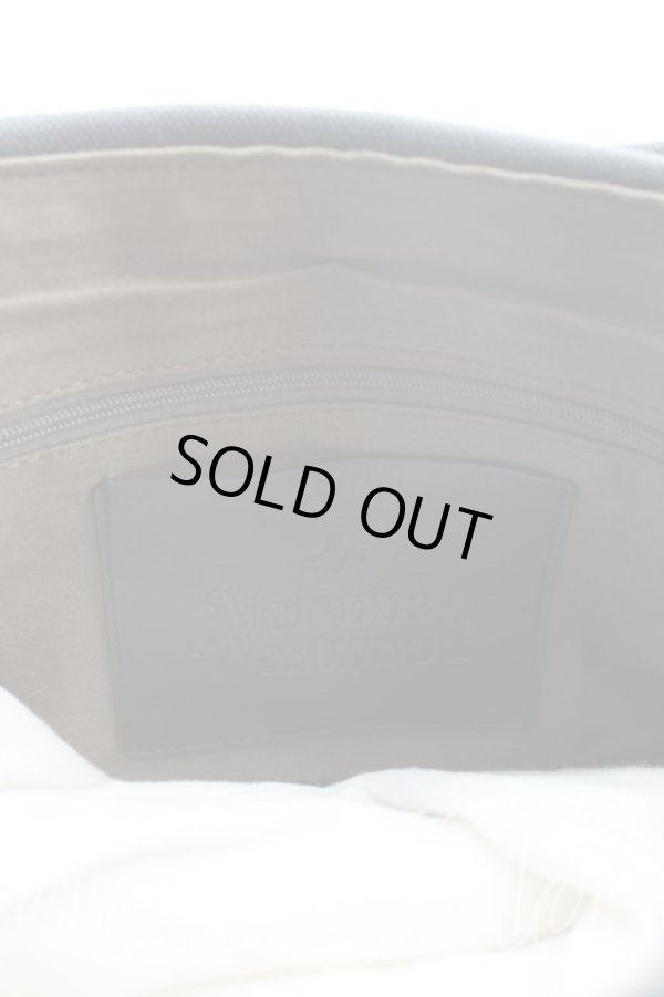 画像4: ヴィヴィアンウエストウッド 中古 / カラバッジョショルダーバッグ  黒  H-25-10-05-071-ba-OD-ZH (4)