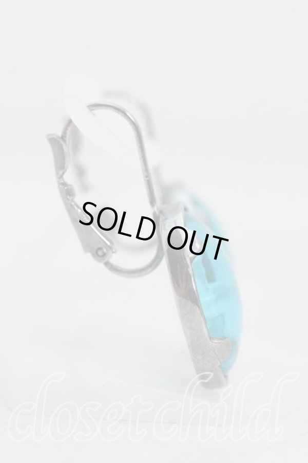 画像3: ヴィヴィアンウエストウッド 中古 / カボションピアス  青  H-25-10-05-073-er-OD-ZH (3)