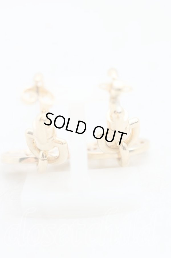 画像4: ヴィヴィアンウエストウッド 中古 / GET A LIFEピアス  ゴールド  H-25-10-05-074-er-OD-ZH (4)