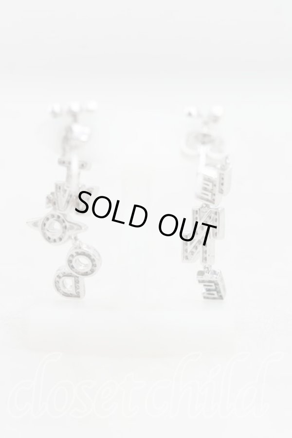 画像4: ヴィヴィアンウエストウッド 中古 / SOHO SMALLピアス  シルバー  H-25-10-05-075-er-OD-ZH (4)