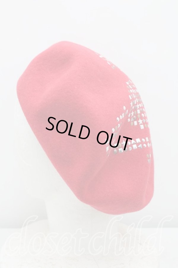 画像3: ヴィヴィアンウエストウッド 中古 / ロックンロールウォーターオーブベレー帽  赤  H-25-10-05-079-ha-OD-ZH (3)