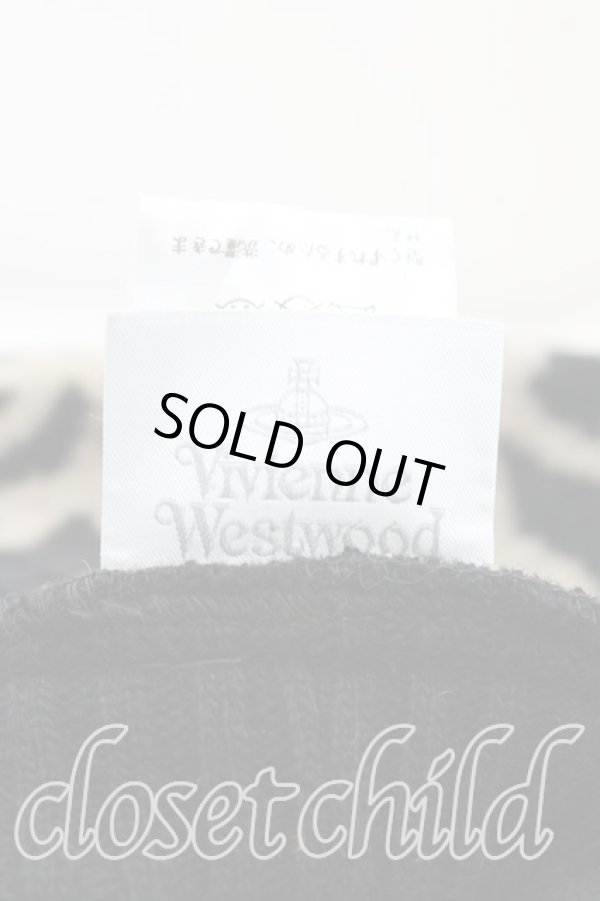 画像4: ヴィヴィアンウエストウッド 中古 / チェーンオーブベレー帽  黒  H-25-10-05-080-ha-OD-ZH (4)